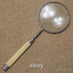 Sterling Silver Rim Magnifying Glass Hallmarked London 1821 George IV
