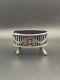 Sterling Silver Salt Cellar, Baluster Pattern, Antique 1915 England Origin