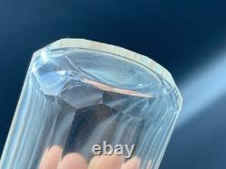 Sterling Silver Topped Cut Glass Perfume Scent Bottle Birmingham H. Matthews 1916