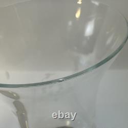 Sterling Silver Weighted Candleholders Etched Glass Hurricane Duchin Creation 2
