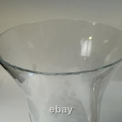 Sterling Silver Weighted Candleholders Etched Glass Hurricane Duchin Creation 2 Sterling Silver Weighted Candleholders Etched Glass Hurricane Duchin Creation 2