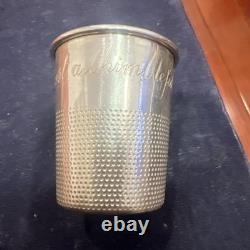 Sterling Towle #82 Two Inch Just A Thimble Full Shot Glass