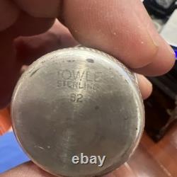 Sterling Towle #82 Two Inch Just A Thimble Full Shot Glass