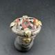 Stunning Ancient Roman Mosaic Glass Sterling Silver Ring Beautiful Rare