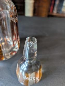 Swedish GAB Sterling Silver Mounted Cut Glass Decanter 1947-48 Scandinavian MCM