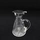 Tiffany & Co Glass & Sterling Silver Syrup Pitcher Small Maple No Monogram