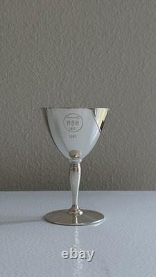 TIFFANY & Co STERLING SILVER COCKTAIL GLASS CUP GOBLET