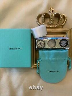 Tiffany & Co. Sterling Silver 925 Compass Magnifying Glass Ruler Thermometer