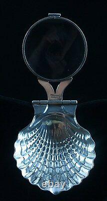 Tiffany & Co. Sterling Silver Clam Shell Magnifying Glass