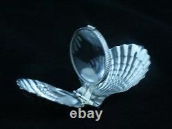 Tiffany & Co. Sterling Silver Clam Shell Magnifying Glass