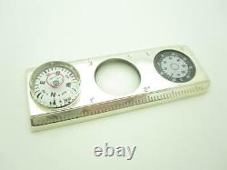 Tiffany & Co. Sterling Silver Compass Magnifying Glass Ruler Thermometer A