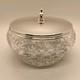 Tiffany & Co. Sterling Silver & Cut Glass Covered Dish Pattern 18671