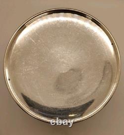 Tiffany & Co. Sterling Silver & Cut Glass Covered Dish Pattern 18671