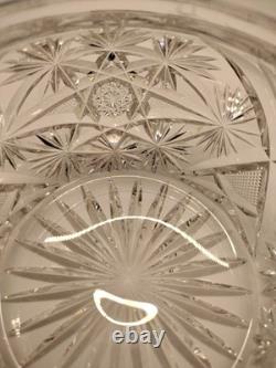 Tiffany & Co. Sterling Silver & Cut Glass Covered Dish Pattern 18671