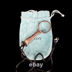 Tiffany & Co. Sterling Silver Magnifying Glass 2002 SPAIN