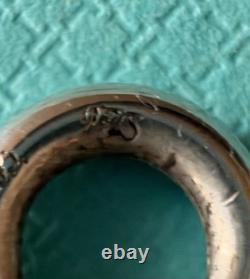 Tiffany & Co. Sterling Silver Martini Glass Olive Charm with925 Spring Ring Clasp