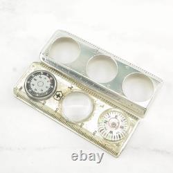 Tiffany & Co Sterling Silver Ruler Compass Magnifying Glass Thermometer