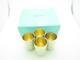 Tiffany & Co. Sterling Silver Set Of Four Shot Glasses Gold Wash Interior A