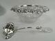 Tiffany Punchbowl Ladle Antique American Brilliant Cut Glass Abc Sterling Silver