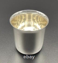 Tiffany Sterling Silver Shot Glass / Measure Cup No Monogram Barware Great Cond