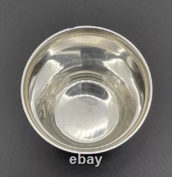 Tiffany Sterling Silver Shot Glass / Measure Cup No Monogram Barware Great Cond