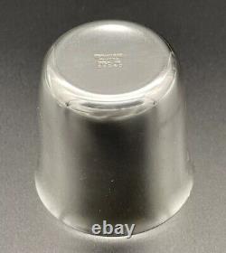 Tiffany Sterling Silver Shot Glass / Measure Cup No Monogram Barware Great Cond