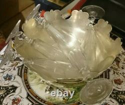 Tiffany Sterling silver centerpiece Wedding Glass cooler Wine bucket Champagne