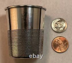 Towle Sterling Silver Just A Thimbleful Shot Glass / Jigger #82