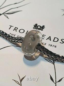 Trollbeads Nordic Twilight Limited Edition Bead NEW Grey