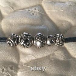 Trollbeads Sterling Silver Set/Lot Beads