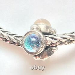 Trollbeads The Trinity! 00100 Silver Dichroic Bead