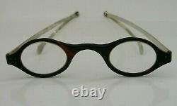 UNUSUAL GEORGIAN STERLING SILVER SPECTACLES READING GLASSES c1800 ANTIQUE