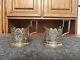 Ussr Sterling Silver 875 Tea Glass Holder 2 Piece Set 1963 Kubachi Podstakannik