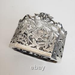 VTG BW Van Eldik Green Glass & Sterling Silver Decanter. Netherlands. 126g 925