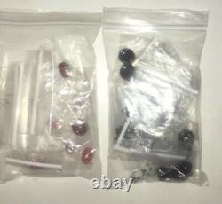 VTG Estate Jewelry Making Crafts Murano Milleffori Glass + Sterling Silver 4LBS