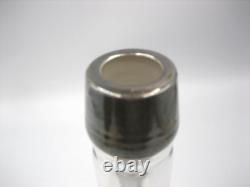 Vintage Art Deco Sterling Silver Overlay Caged Glass Decanter Bottle Monogram