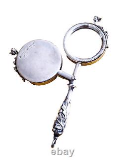 Vintage Buccellati Magnifying Glass Sterling Silver 925 Italy Luxury Classic