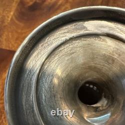 Vintage Crystal Sterling Silver 2 Piece Parfait Glasses