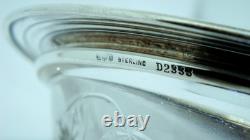 Vintage Gorham Sterling Silver Cut Glass Bowl Strawberry Bowl Very Nice