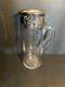 Vintage Heisey Glass Pitcher Sterling Silver Overlay. Beautiful Condition