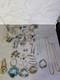Vintage Jewelry Estate Lot Signed Unsigned Sterling Silver Gems Costume 58 Items