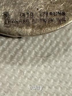Vintage Leonore Doskow Sterling Silver Jewlery Loop Magnifying Glass