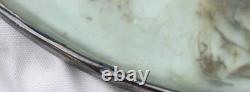 Vintage Sterling Silver 637 Framed Butterfly Glass Display Tray 14 Decor