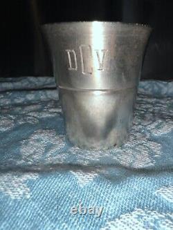 Vintage Tiffany & Co. Makers Sterling Silver Shot Glass Weighs 1.7 Oz