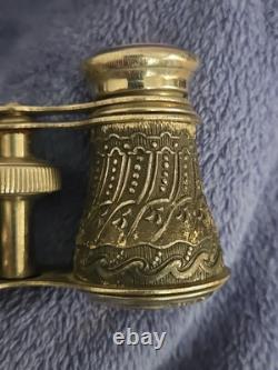Vintage sterling silver opera glasses B