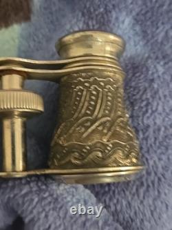 Vintage sterling silver opera glasses B
