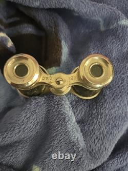 Vintage sterling silver opera glasses B