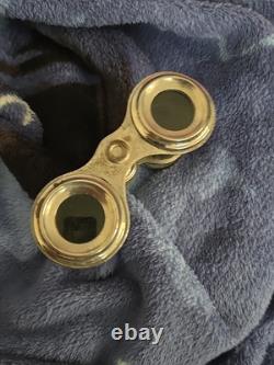 Vintage sterling silver opera glasses B