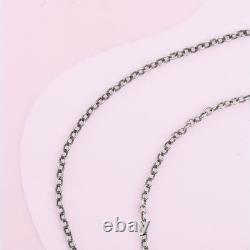 Vtg Antique Art Deco Citrine Marquise Glass Sterling Silver Filigree Necklace