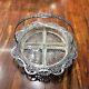 Vtg Shreve & Co Sterling Silver Basket Hors D'oeurve Dish Glass Inserts Ornate